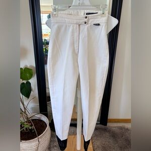 MISTRAL Winter White Wool Blend Snow Ski Pants
